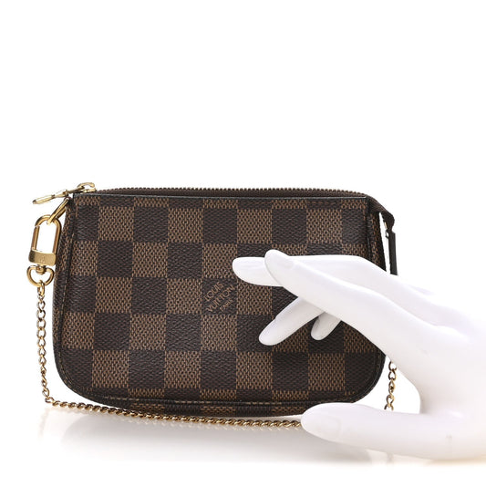 Damier Ebene Mini Pochette Accessories