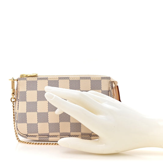 Damier Azur Mini Pochette Accessories