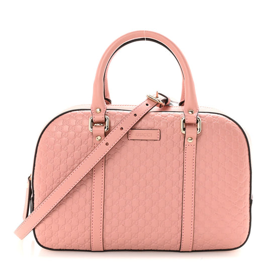 Soft Microguccissima Medium Crossbody Bag Soft Pink