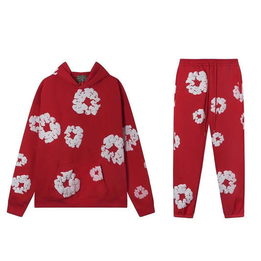 Denim Tears Men and Women Hoodie Set