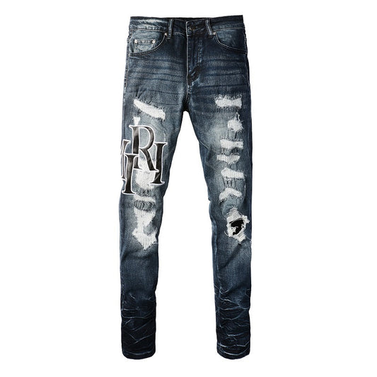 AMRI Patchwork Jeans #1324