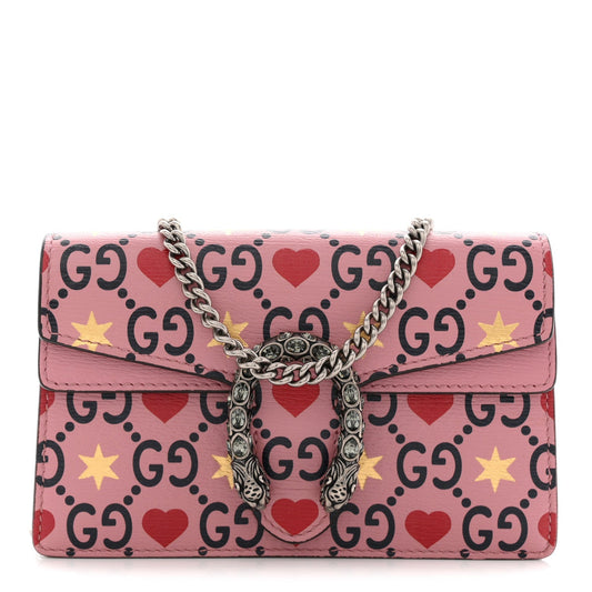 Calfskin Valentine's Day Exclusive Super Mini Dionysus Shoulder Bag